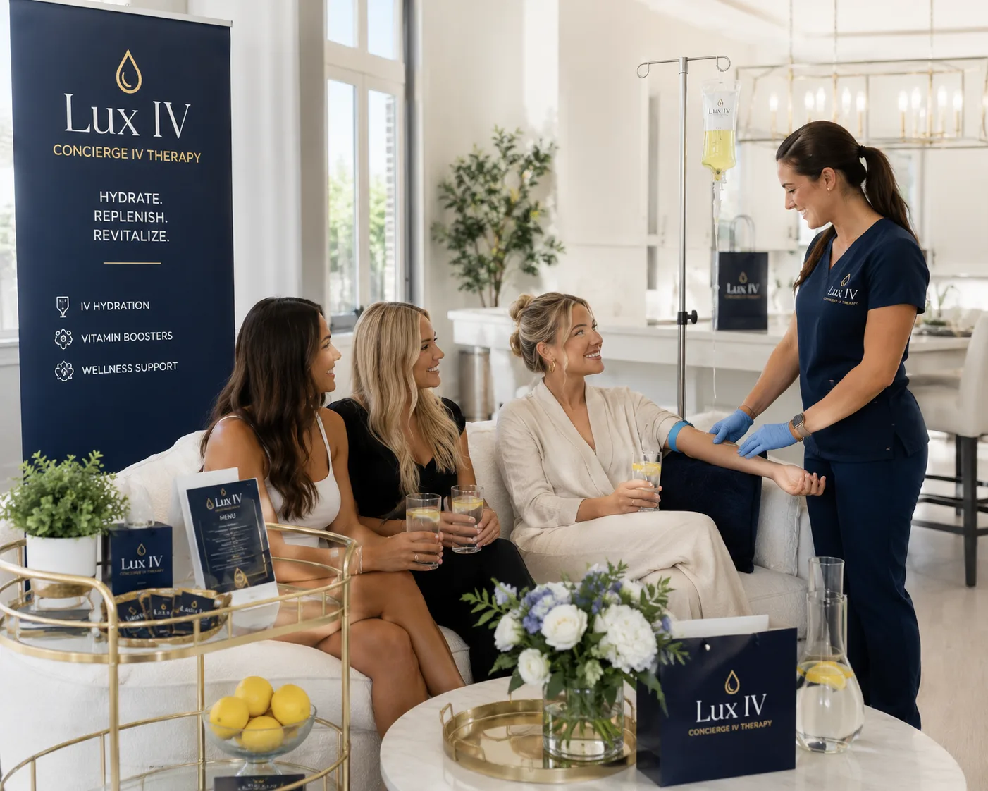 Luxury IV Therapy Designed for Comfort, Convenience, and Results